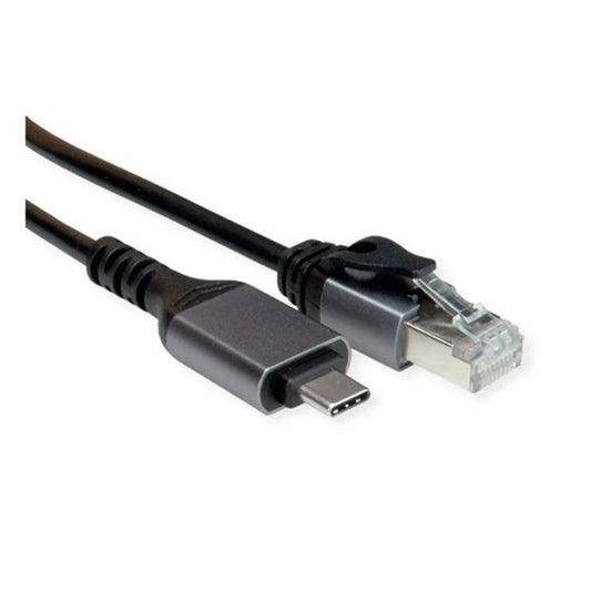 VALUE Kábel USB 3.2 USB-C - RJ45, M/M, 5m, fekete