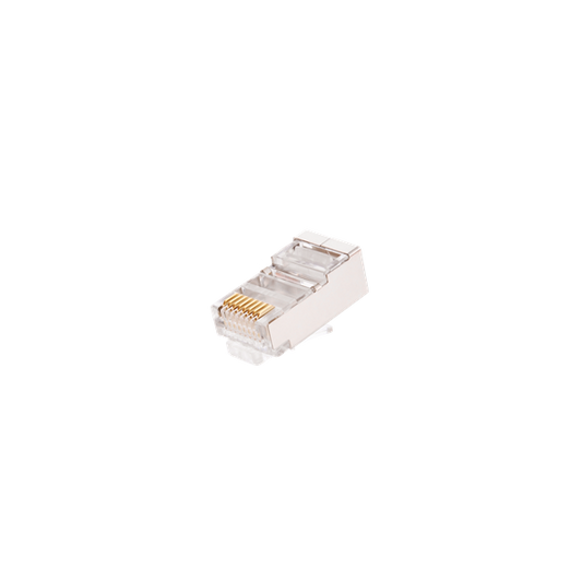 NIKOMAX Csatlakozó Dugó STP, CAT5e, 8P8C, RJ45, 50µ 100db-os csomag