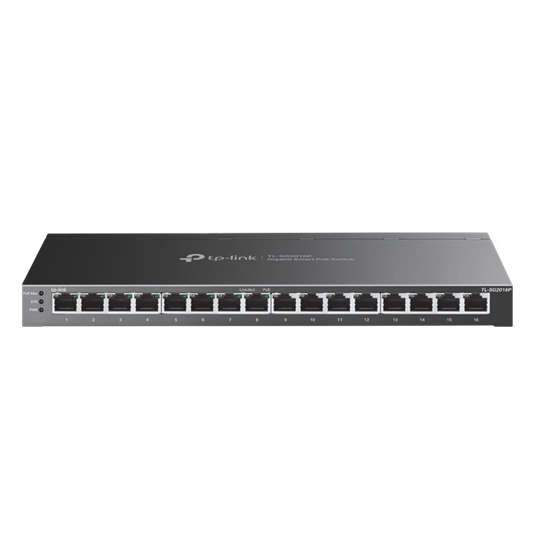 TP-LINK OMADA Switch 16x  Gigabit 8 port PoE+ TL-SG2016P