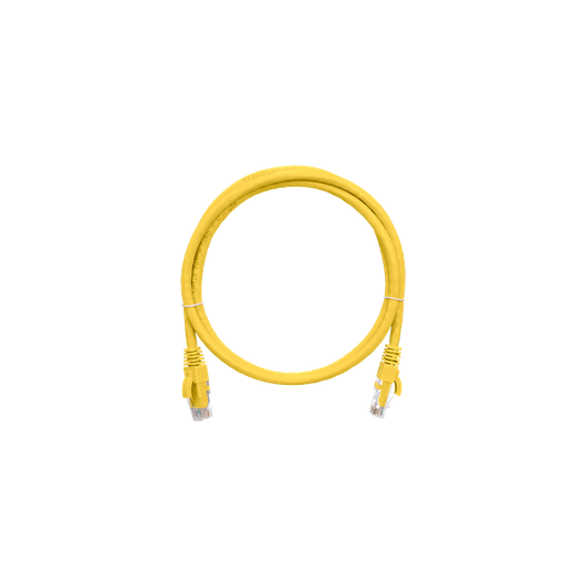 NIKOMAX Patch kábel UTP, CAT6, PVC,   20m, sárga