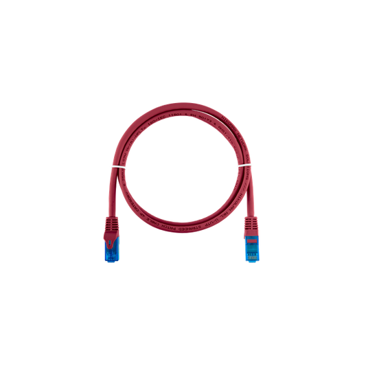 NIKOMAX Patch kábel UTP CAT6 LSOH, Essential Series,  10m, piros