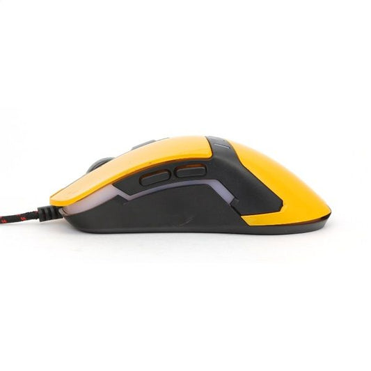 VARR Gaming Egér, vezetékes, 3200 DPI, gamer, sárga