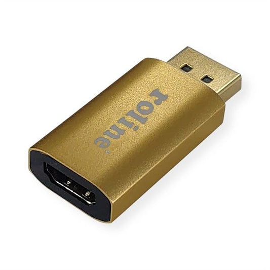 ROLINE Adapter DisplayPort 1.2 DP - HDMI, M/F v1.2, 4K@60Hz