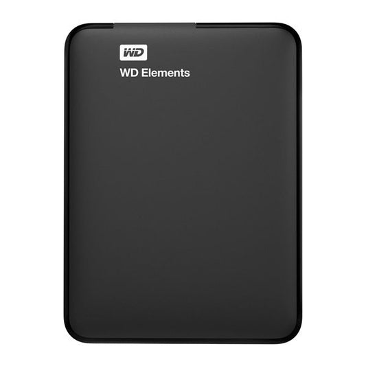 WD HDD Külső USB 3.2 Gen1 2,5" Elements Black 1TB (1000GB)