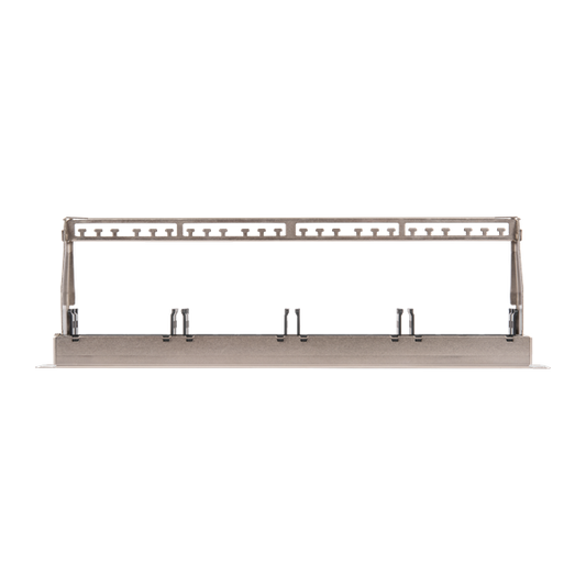 NIKOMAX Patch panel UTP/STP keret, kazettás, 1U
