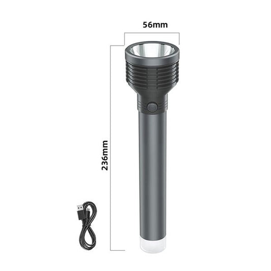 PLATINET Elemlámpa LED 5W, akkumulátoros, alumínium, ezüst