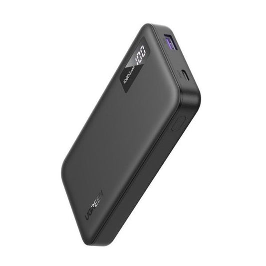 UGREEN Power Bank hordozható töltő, kétirányú, 10000mAh, 20W, USB-C, USB-A, fekete