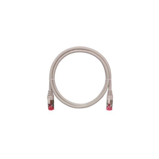 NIKOMAX Patch kábel S/FTP CAT6a LSOH, Essential Series,  5m, szürke