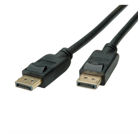 ROLINE Kábel DisplayPort 1.4 DP - DP, 8K@60Hz, HDR, M/M, 2m, fekete