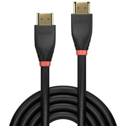 LINDY Kábel HDMI 2.0 HDMI - HDMI, 4k@60Hz, M/M, aktív, 10m, fekete