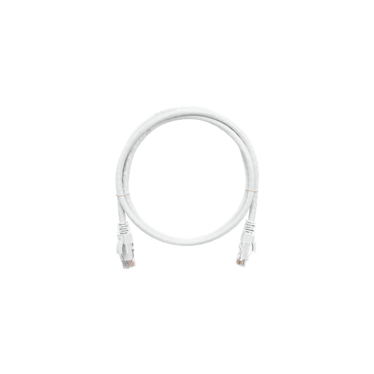 NIKOMAX Patch kábel S/FTP, CAT6a, PVC,   0,5m, fehér