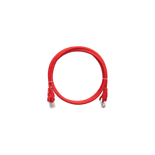 NIKOMAX Patch kábel S/FTP, CAT6a, PVC,   10m, piros