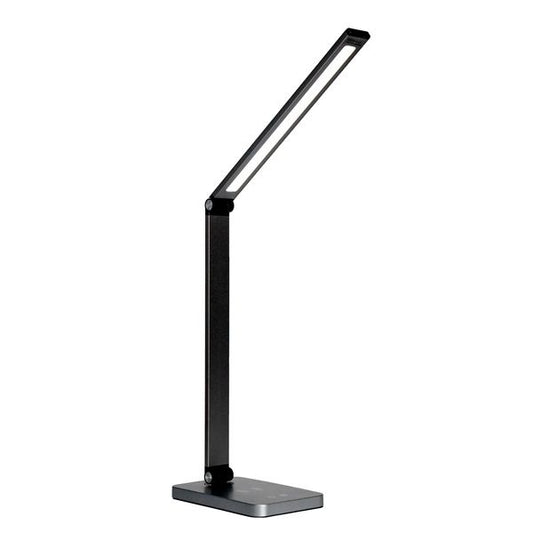 PLATINET Asztali lámpa 20W, vezetéknélküli töltővel, 5 fényárnyalat, 500Lm, IP20, fekete