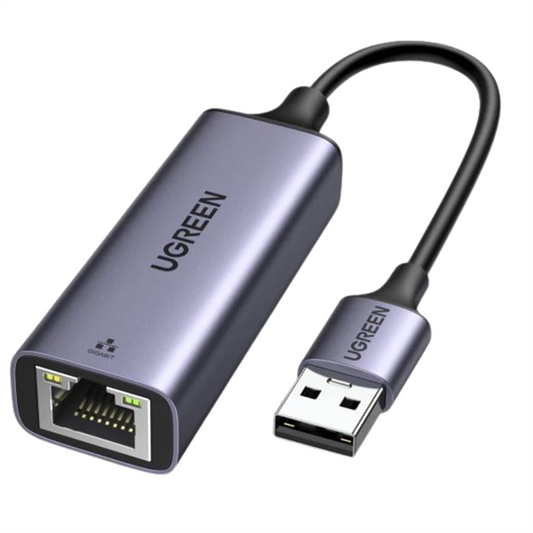 UGREEN Ethernet adapter 1 Gbit/s, szürke