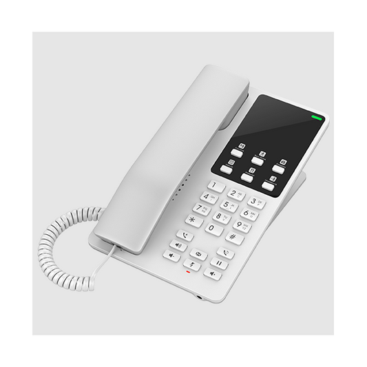 GRANDSTREAM VoIP Szállodatelefon, Fehér - GHP620