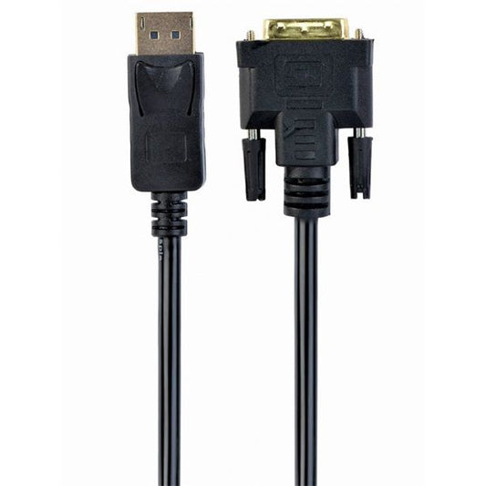 GEMBIRD Kábel DisplayPort 1.1 DP - DVI, 1080p@60Hz, M/M, 3m, fekete