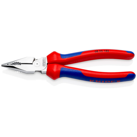 KNIPEX Egyetemes fogó, 185mm, hegyes, 2K nyéllel