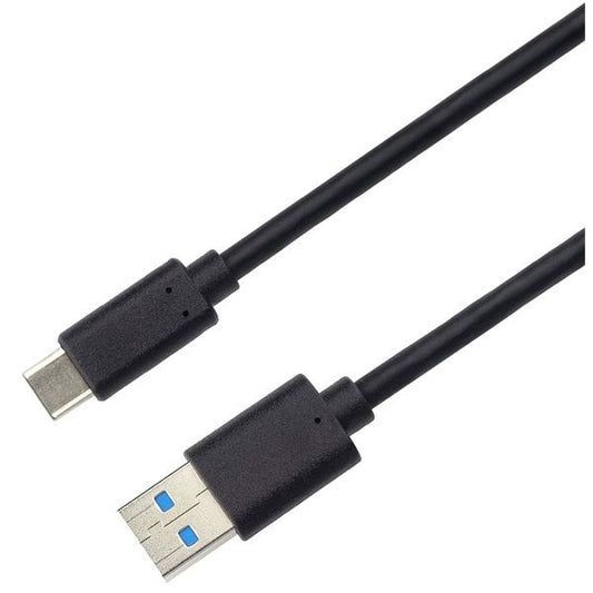 PREMIUMCORD Kábel USB 3.0 gen2, USB-C - USB-A, 10Gbit/s, 60W, M/M,   1m, fekete