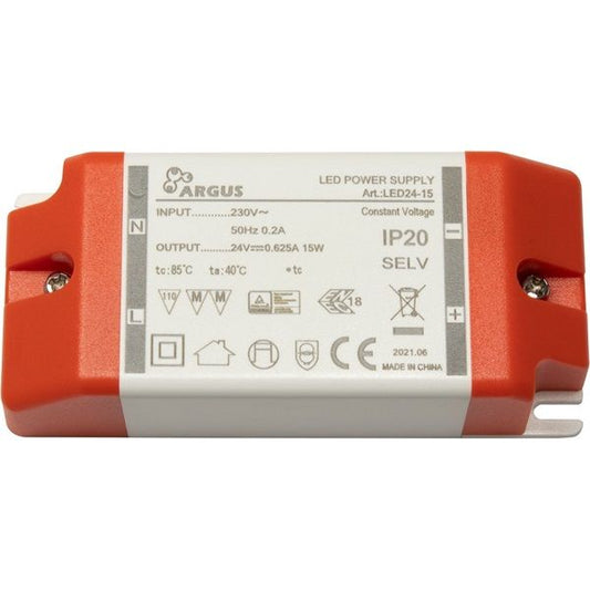ARGUS LED driver, LED24-15, 24V, 15W
