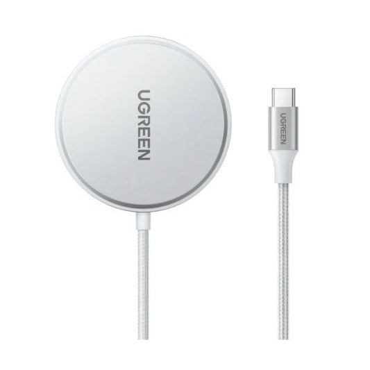 UGREEN vezeték nélküli töltő pad, 15W, Qi2, mágneses, fehér