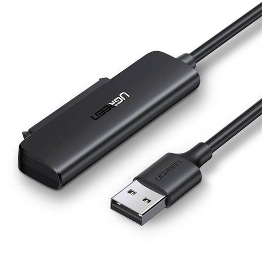 UGREEN USB-A adapter 2.5" SATA Konverter, 0,5m, fekete