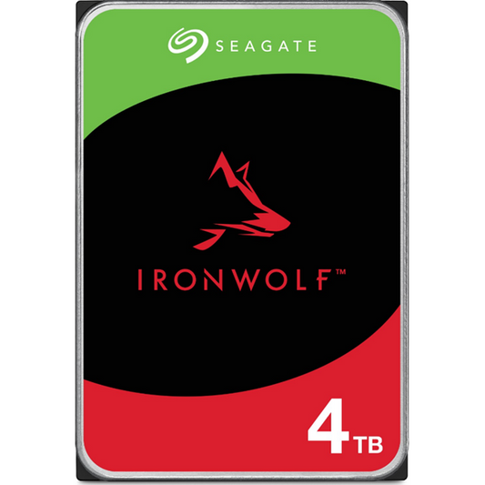 SEAGATE HDD IronWolf SATA3 3,5" 4TB (4000GB) 256MB 5400rpm