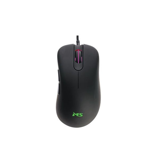 MS Egér, Gamer, Nemesis C325, vezetékes USB, fekete - RGB