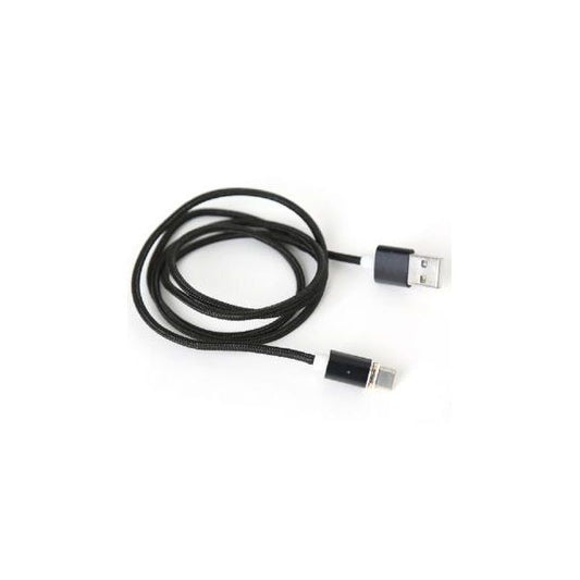 PLATINET Kábel USB, mágneses micro USB csatlakozóval, Fekete