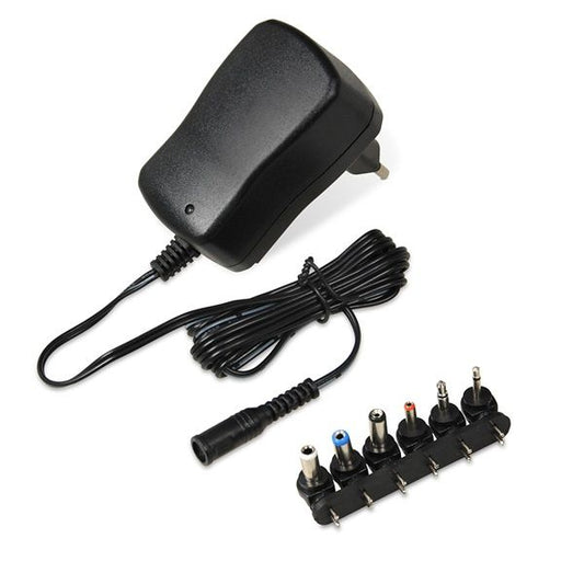 GRANDSTREAM Tápegység, Power adapter, Ibox univerzális hálózati adapter, 3V-4,5V-6V-7,5V-9V-12V DC, 1000mA