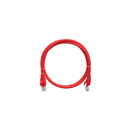NIKOMAX Patch kábel S/FTP, CAT6a, LSZH,  15m, piros