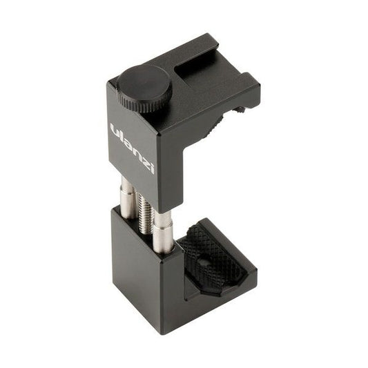 ULANZI ST-02S alumínium telefon adapter, vakupapucs csatlakozóval, fekete