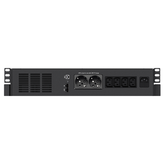 INFOSEC UPS X4 RM Plus -  600 VA - LCD, USB, Rack