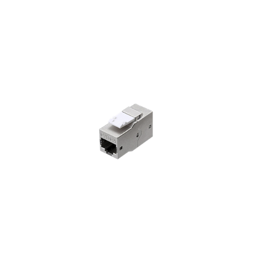 NIKOMAX Toldó, Coupler, RJ45-RJ45, CAT6a, ezüst