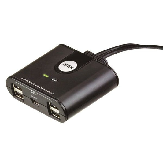 ATEN Switch USB Periféria Elosztó, 2 port / 4 eszköz - US224
