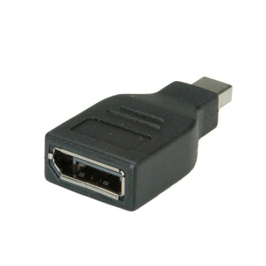 ROLINE Adapter DisplayPort DP - mini DisplayPort, mini DP, 4K@30Hz, F/M, fekete
