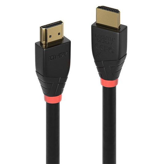 LINDY Kábel HDMI 2.0 HDMI - HDMI, 4k@60Hz, M/M, aktív, 15m, fekete