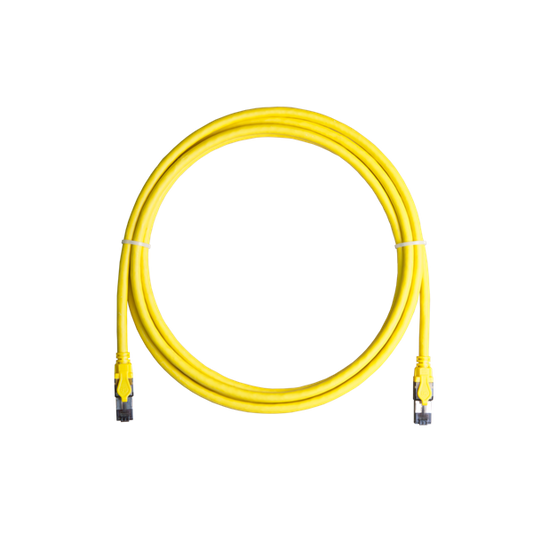 NIKOMAX Patch kábel UTP, CAT6, PVC,  10m, sárga