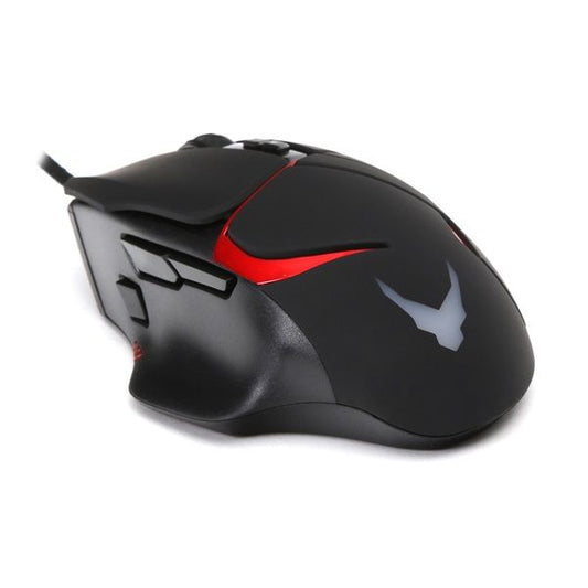 VARR Gaming Egér, vezetékes, 3200 DPI, 8 gombos, gamer, fekete