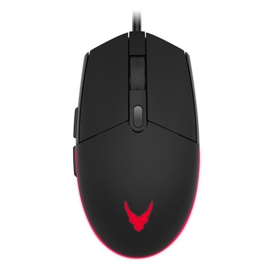 VARR Gaming Egér, LED-es + Egérpad, gamer, fekete