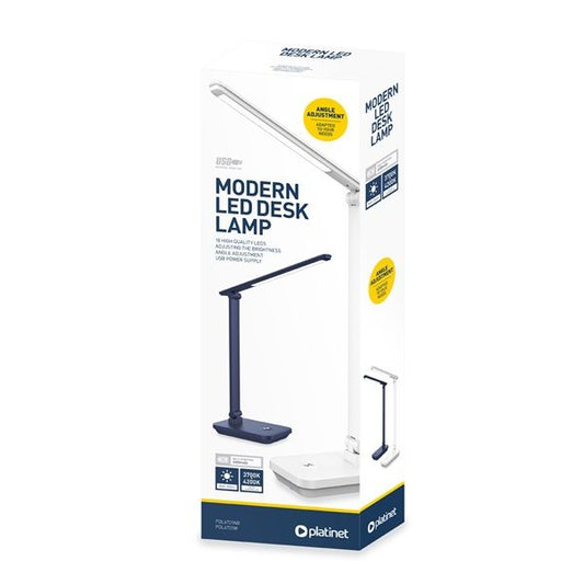 PLATINET Asztali lámpa 5W, akkumulátoros, 6000 mAh, navy kék