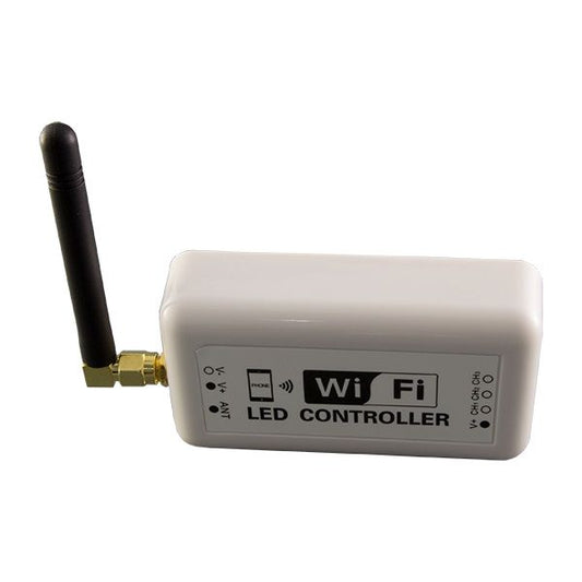 OPTONICA LED WI-FI vezérlő szalaghoz, egy szín, DC7,5V--24V, 12A - AC6311
