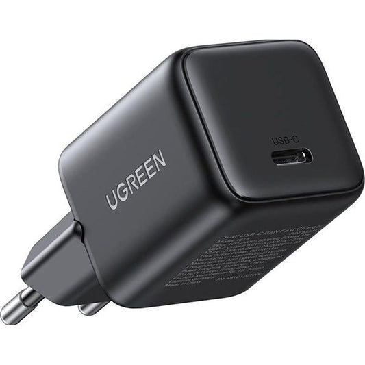 UGREEN hálózati töltő, mini, 30W, USB-C, GaN,  PD, szürke