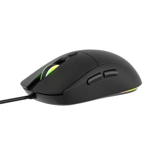 VARR Gaming Egér, vezetékes, 6D, 7200 DPI, gamer, PRO, RGB, 1,5m, fekete