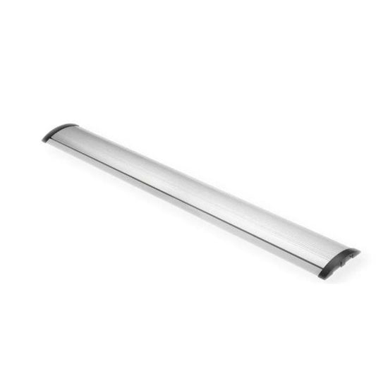ROLINE Taposó csatorna, 2-csatornás, alumínium, padlókábel burkolat, 92 x 22 mm, ezüst, 1,1 m