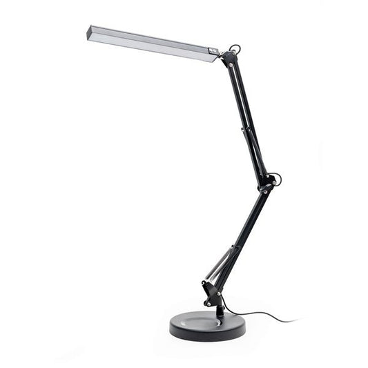 PLATINET Asztali lámpa 10W, 500Lm, flexibilis, LED, rajzasztali lámpa, fekete