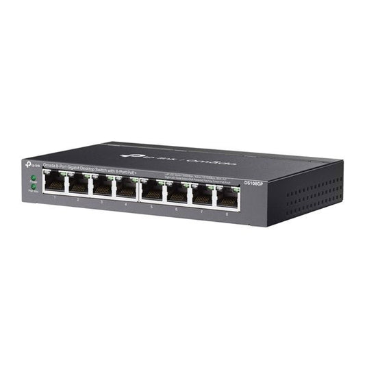 TP-LINK OMADA Switch 8x 1000Mbps PoE+ Unmanaged DS108GP
