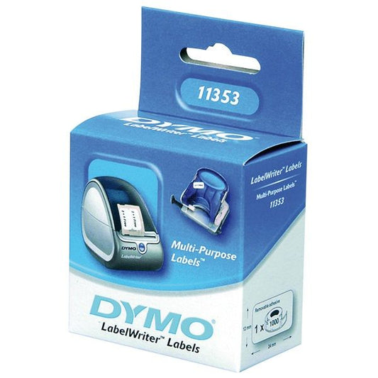 DYMO címke LW 24x12mm fehér