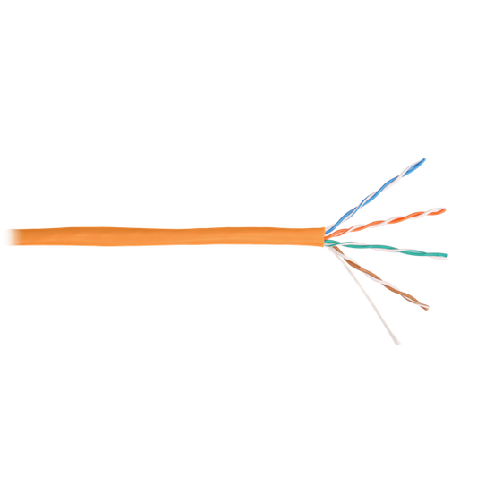 NIKOMAX Falikábel U/UTP CAT5e BC, 24AWG, LSZH, beltéri, 305m, narancssárga